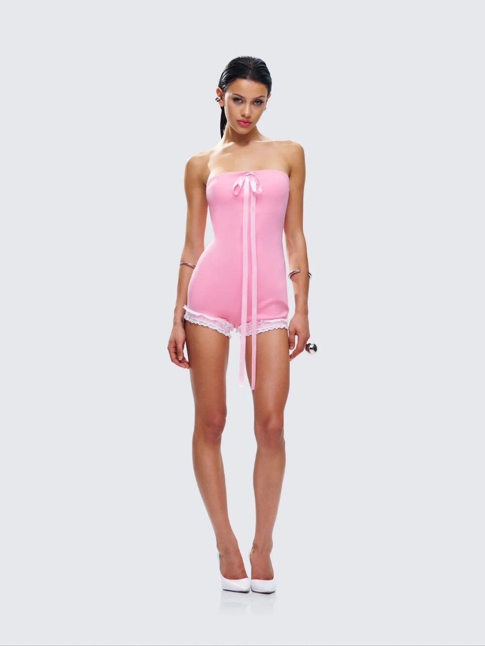 Finesse Gita Pink Bow Bless Bleper/Size S/New original bag/MSRP $58